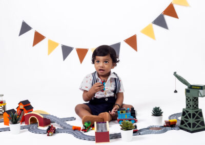 1 year old boy portrait ss2 PJ studio