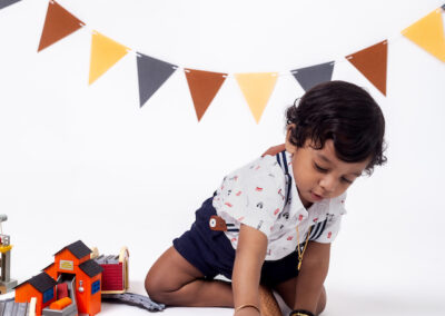 1 year old boy portrait ss2 PJ studio