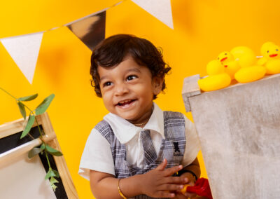 1 year old boy portrait ss2 PJ studio