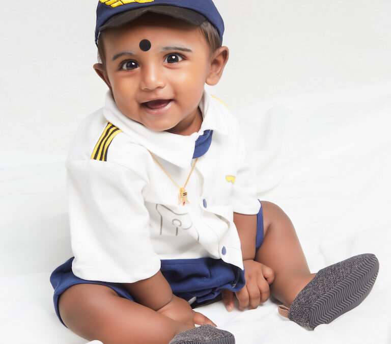 Baby Portrait Shoot At Bandar Sunway Studio