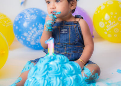 1 year old boy cake smash