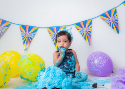 1 year old boy cake smash
