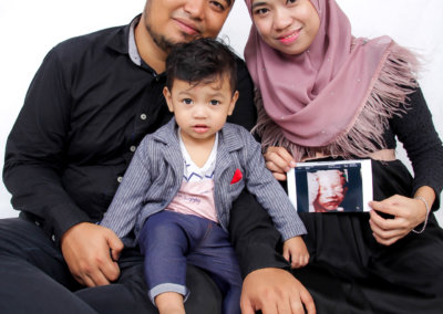 Pregnancy Portrait at home