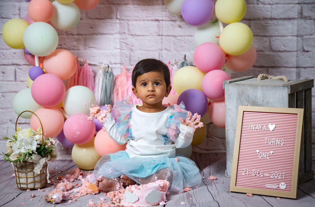 1 Year Baby Girl Photoshoot SS2 PJ Studio