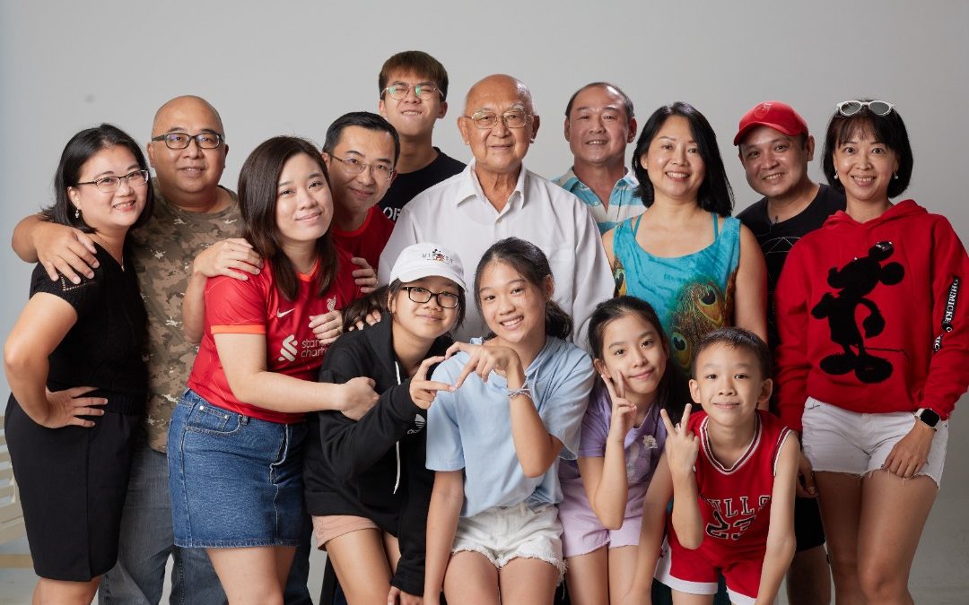 Big Family Photos At Bandar Sunway Studio