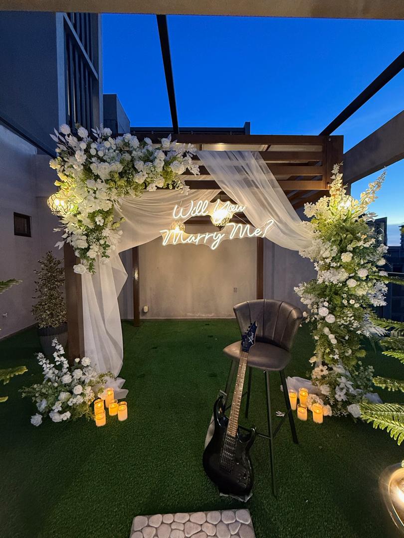 Wedding Flower arch and decorations KL Selangor