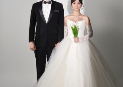 Wedding portrait minimalist bandar Sri damansara